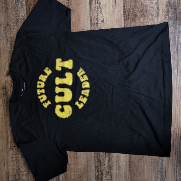 Last Podcast on the Left "Future Cult Leader" T-shirt Size XL In Black - Picture 1 of 6